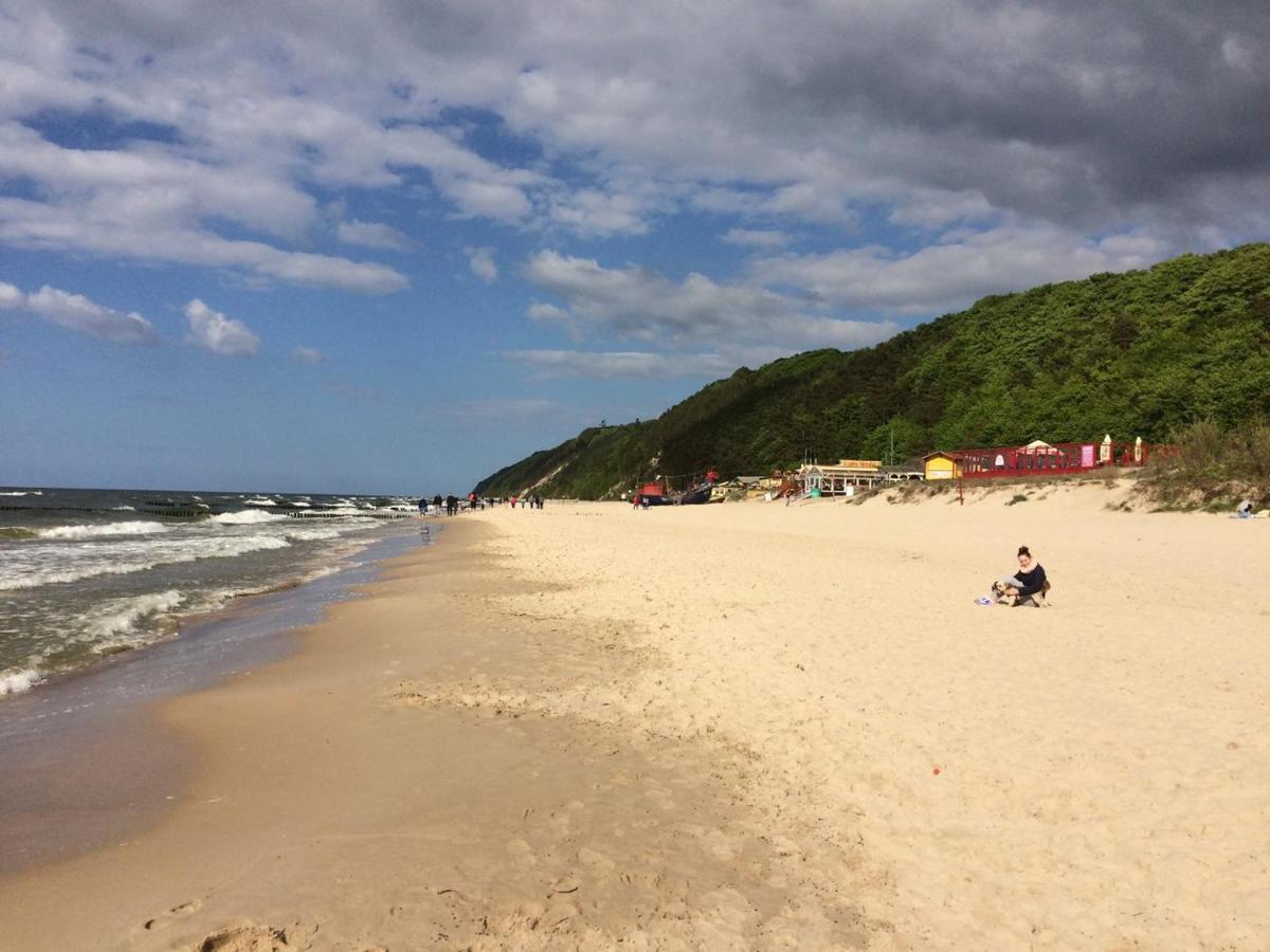 Holiday Home Slavia New S8 Miedzyzdroje Z Antresola I Balkonem Przy Plazy 外观 照片